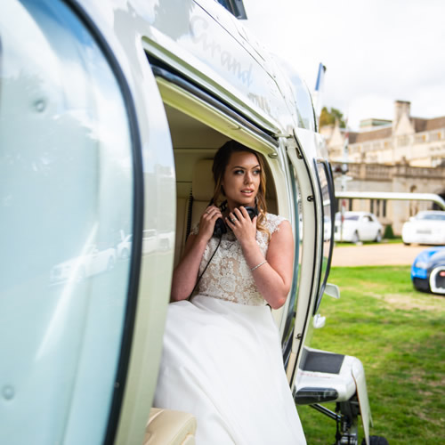 Helicopter Charter Service for Weddings